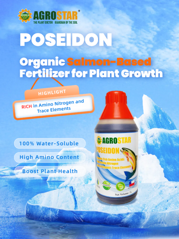 Poseidon Organic Salmon Fertilizer 1L - Image 2