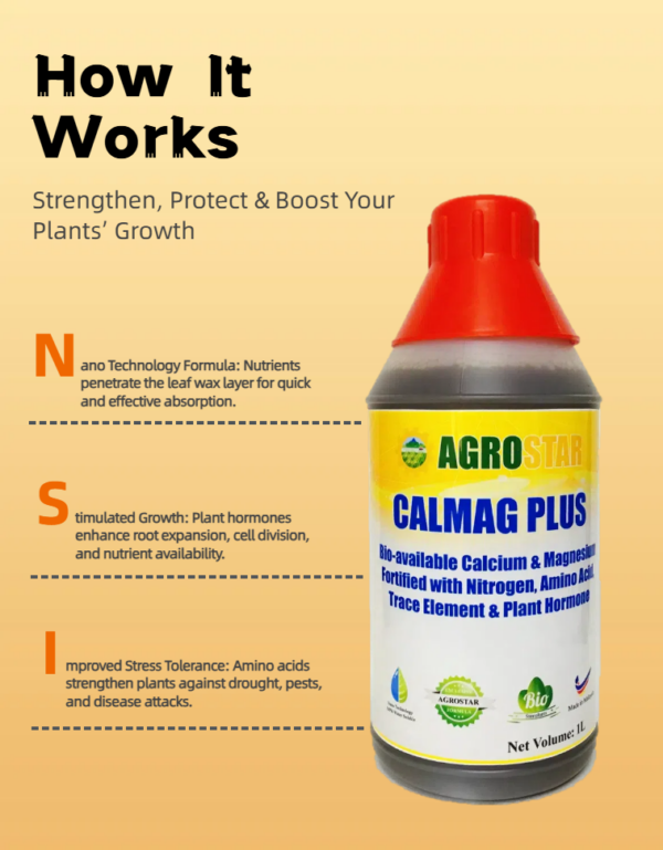 CALMAG PLUS Bio-available Ca and Mg 1L - Image 3