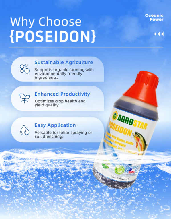 Poseidon Organic Salmon Fertilizer 1L - Image 3