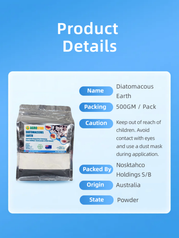 Diatomaceous Earth Powder 500GM - Image 5