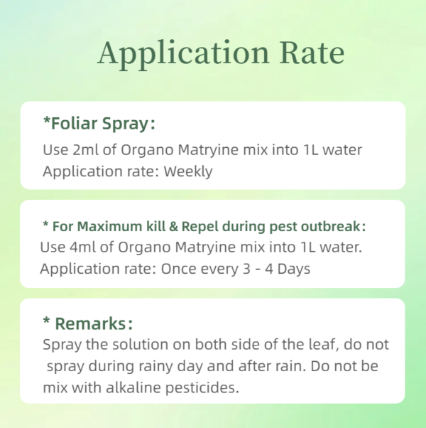 Organo Matryine - Organic Insecticide 500ML - Image 8