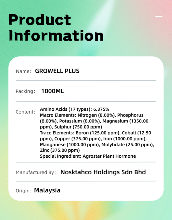 Growell Plus 1L - Image 9