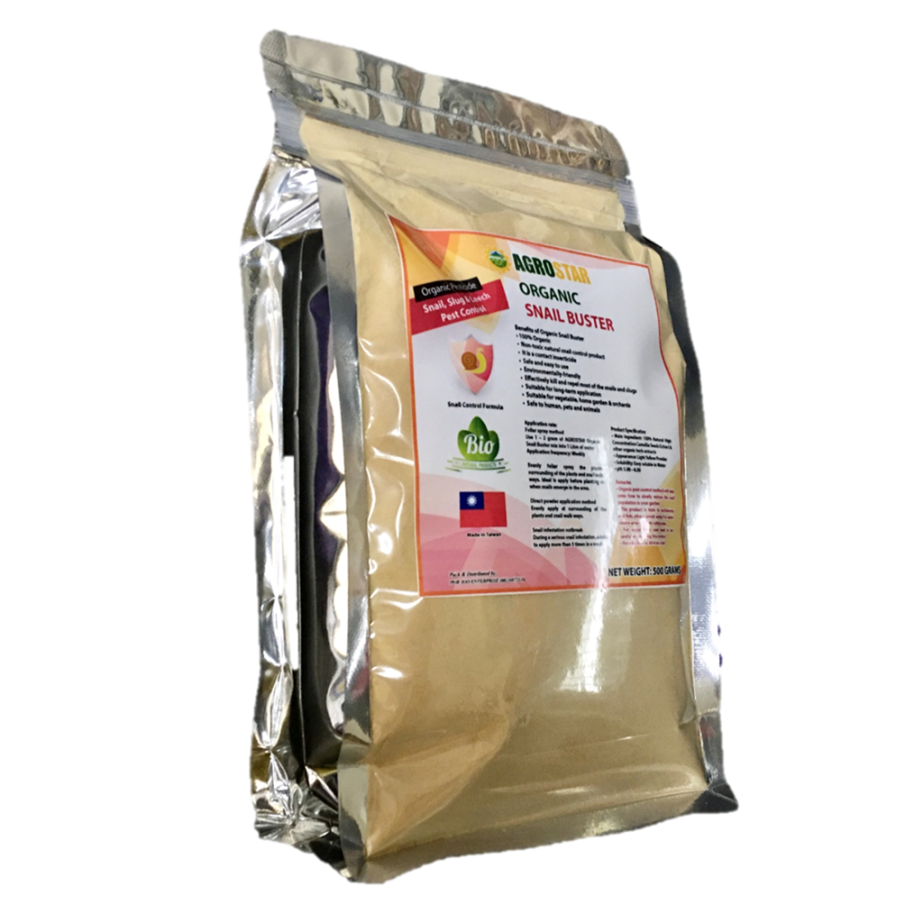 ORGANIC SNAIL BUSTER ( AGROSTAR ) Organic Pesticide kill & repel